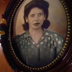 My mom when she was younger. Beautiful.