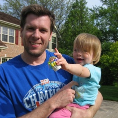 May 2008 Matt and his daughter Erin. 