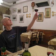 Matt & wine tasting in Florence