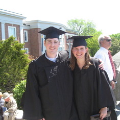 Matt and Meredith at Tufts Graduation