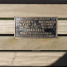 Matthews  Memorial Seat Sulphur Point Tauranga