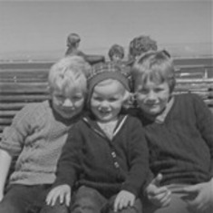 Mat, Sis and Ivan - The Purdie Children circa 1977