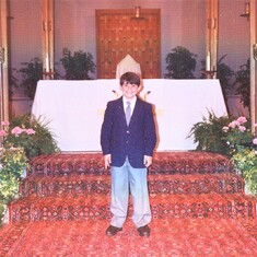 Matt's 1st Communion