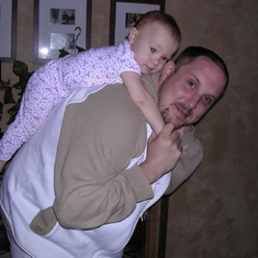 Matt with his niece, Katie