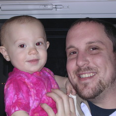 Matt with his niece, Katie