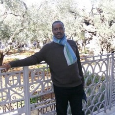 Pastor Kenny on Holy pilgrimage at the Garden of Gethsemane (Church of Agony), Jerusalem, Israel. 
August 26, 2012
