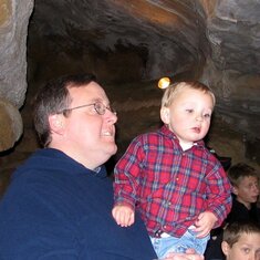 COSprings - Daddy and Luke in Cave