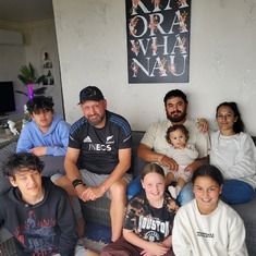 Moko Craig & his family