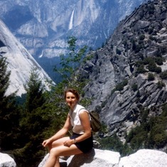 Mom at Yosemite