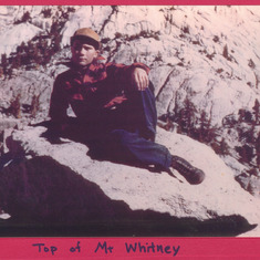 Maury at the top of Mt Whitney 1940