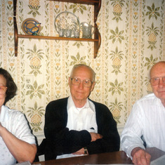The three siblings, Millie, Ed, and Maury 1998