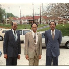 Maurice, Robert, Douglas @ Central UMC