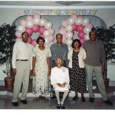 Mozelle Thrash 90th birthday celebration