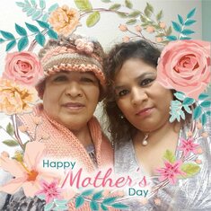 Con mi mamá celebrando un día de las Madres que Dios nos regalo, este año fue el primer año sin su presencia. Dios tenga mucha misericordia de mi madre donde quiera que ella esté Amen RIP