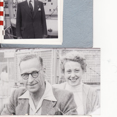 Mom with GrandFather (her dad) Fred Butler.