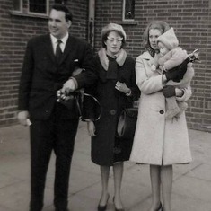 Mavis with brother Raymond and sister Freda.