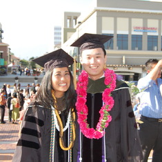 Dizzle & Dr. Max Jahng have finally graduated (2009-May: Pasadena, CA)