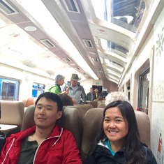 Train back to Cusco May 2015