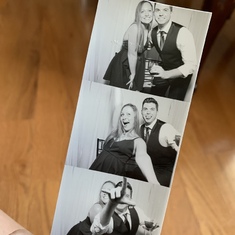 Our third visit to the photo booth at Danny & Alyssa’s wedding!