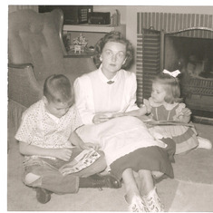 1957 Rich, mom, Pam