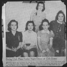 1939 West Side Women's Club swing dance
