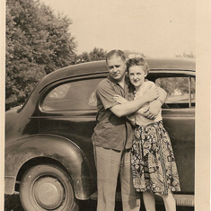 1939 Mom and Uncle Bernard (her mom's brother and beloved uncle)