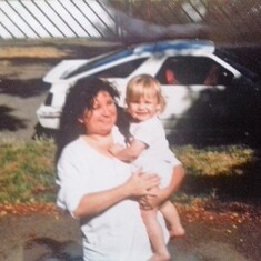 With Aunt Patty in Seattle