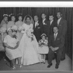 MAZARINE LEVY SNYDER'S WEDDING PICTURE TO JOHN SNYDER