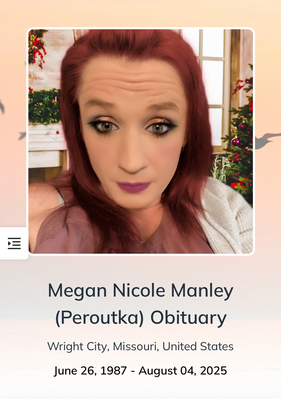 Megan Nicole Peroutka (Manley)