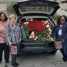 Delivering Michael's Roses to Ronald McDonald House with Carla and Buds June 26, 2019