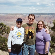 Bev Dean and Melinda - Grand Canyon