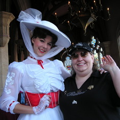 Melinda and Mary Poppins