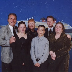 Helsley Family on Disney Vacation 2001