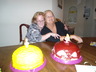 Birthday 9-1-2012 with twin sister Michelle R. Day