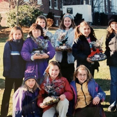 Delivering girl scout cookies was one of our favorite past times…