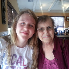 Elizabeth and Grandma Melodie