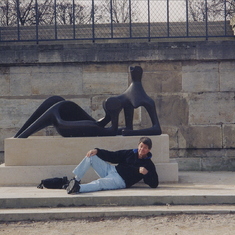 "Reclining Dusty", Paris 1999.