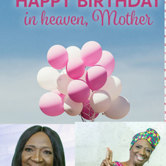 Happy Posthumous Birthday Mum