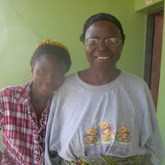 IyeIwa and Lara, her devoted care giver turned adopted daughter 