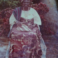 Her mother, Marian Aina Adetoye