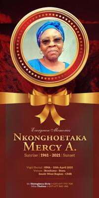 Mrs. Mercy Arreymanyor Nkonghoetaka