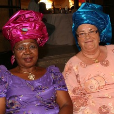 with good friend aunt Nkechi