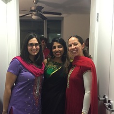 2015/16 - India theme at one of Hussam's parties 