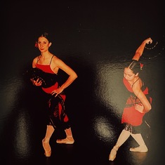 Memories dancing with Melinda. Always such a beautiful dancer and soul! 