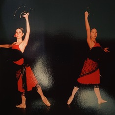 Memories dancing with Melinda. Always such a beautiful dancer and soul! 