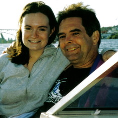 Mike & his daughter