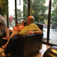 Aug. 17, 2018 with granddaughter Elena