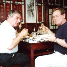 Mike and Paul Grace in China