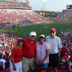 The Biggest OU fans with Amy and Martin VanderSchouw