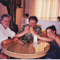 Jeff, Michael, Gen in Prescott AZ for Wedding (1995)